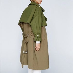 NASTY GAL Back to Mac Oversized Trench Coat